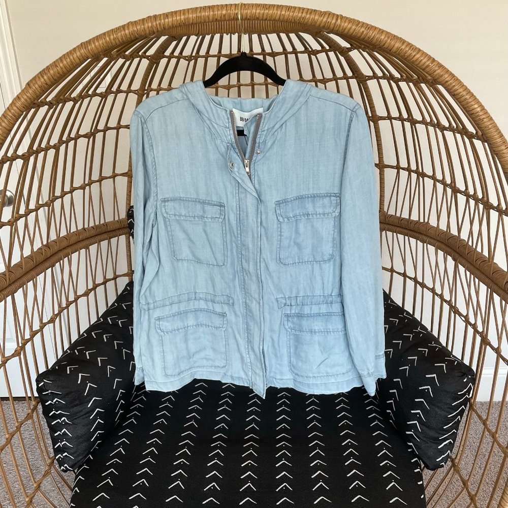 BB DAKOTA Chambray Jeslyn Jacket NWT